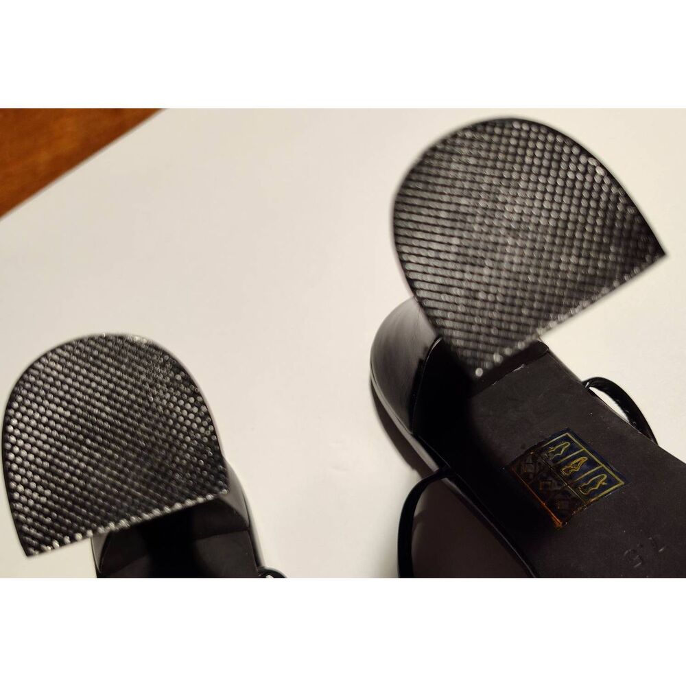 JEFFREY CAMPBELL BLACK PRIMADONNA STRAPPY HEEL 7.5 NEW NO BOX - Picture 7 of 11